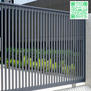 ประตูรั้วอลูมิเนียม