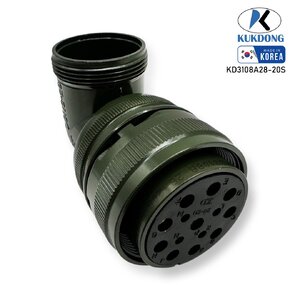 KD3108 Circular Military Connectors, KD3108 Class A MS3108 Class A 90 ํ Angle plug