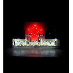 ป้ายไฟนีออนดัดหลอดแก้ววินเทจ สันกำแพง