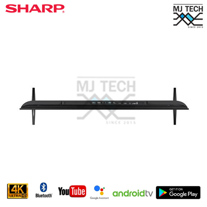 SHARP AQUOS LED 4K ANDROID TV ทีวี ขนาด 55 นิ้ว รุ่น 4T-C55DJ3X