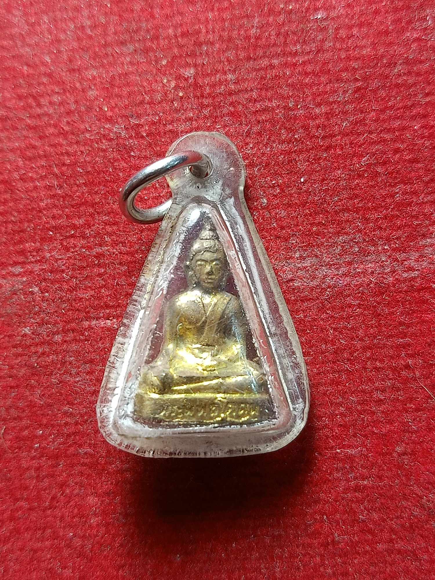 พระพุทธโคดม หลวงพ่อขอม วัดไผ่โรงวัว สุพรรณบุรี พิมพ์เล็ก (SKU-04468)