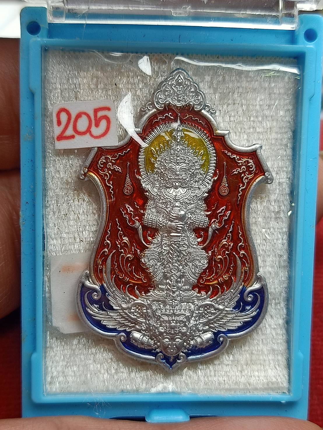 เหรียญพ่อปู่ท้าวเวสสุวรรณ หลวงปู่พวง รุ่นดวงเศรษฐี วัดโคกตาสิงห์ จ.บุรีรัมย์ พร้อมกล่อง (SKU-09391)