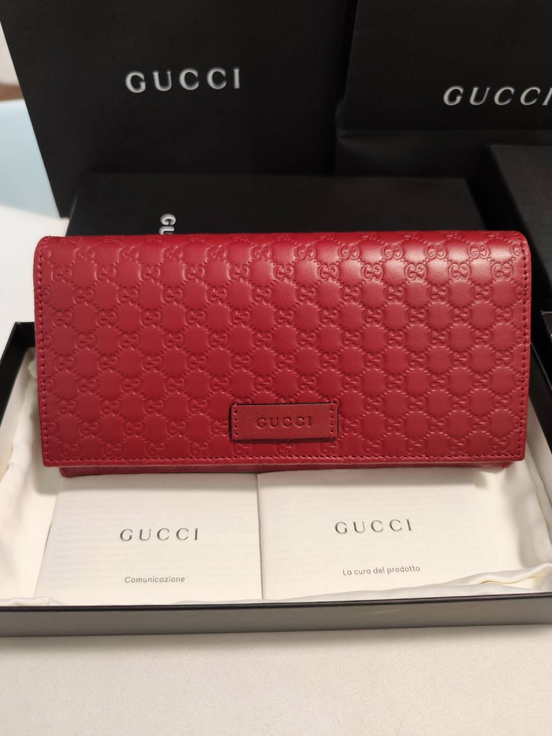 Gucci wallet 2 พับ