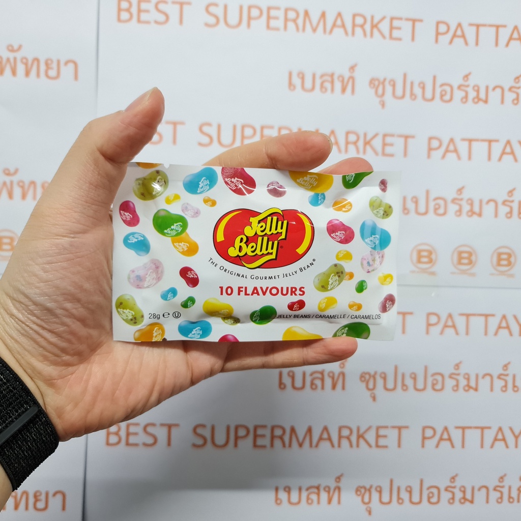 เจลลี่ เบลลี่ ลูกอมเคี้ยวหนึบ 28 กรัม Jelly Belly Candy 28 g.