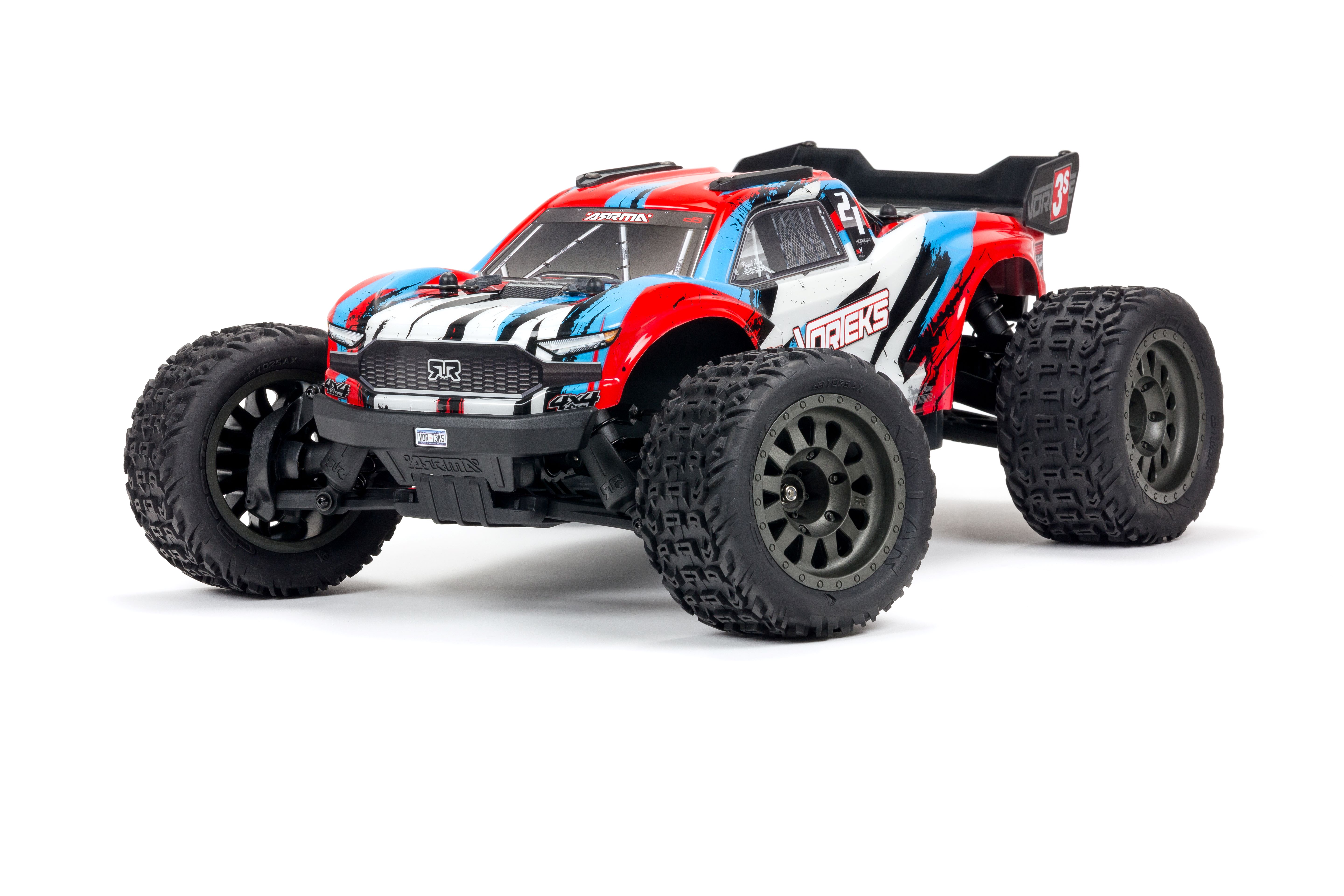 ARA4305V3 1/10 VORTEKS 4X4 3S BLX Stadium Truck RTR
