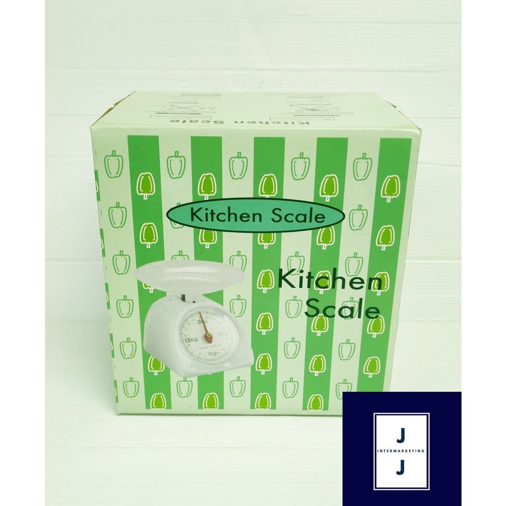 ตาชั่งสปริง (ราคารวมแวท) เครื่องชั่งอาหาร 0.5,1, 2 กิโลกรัม ตาชั่ง สีส้ม - น้ำหนักเบา เคลื่อนย้ายง่าย พกพาสะดวก