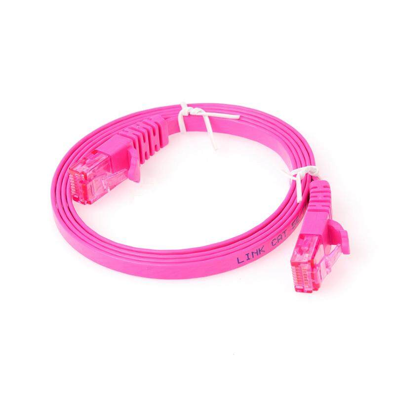 สายแลน Link US-5041-7 CAT 5E UTP FLAT PATCH CORD 1 M.