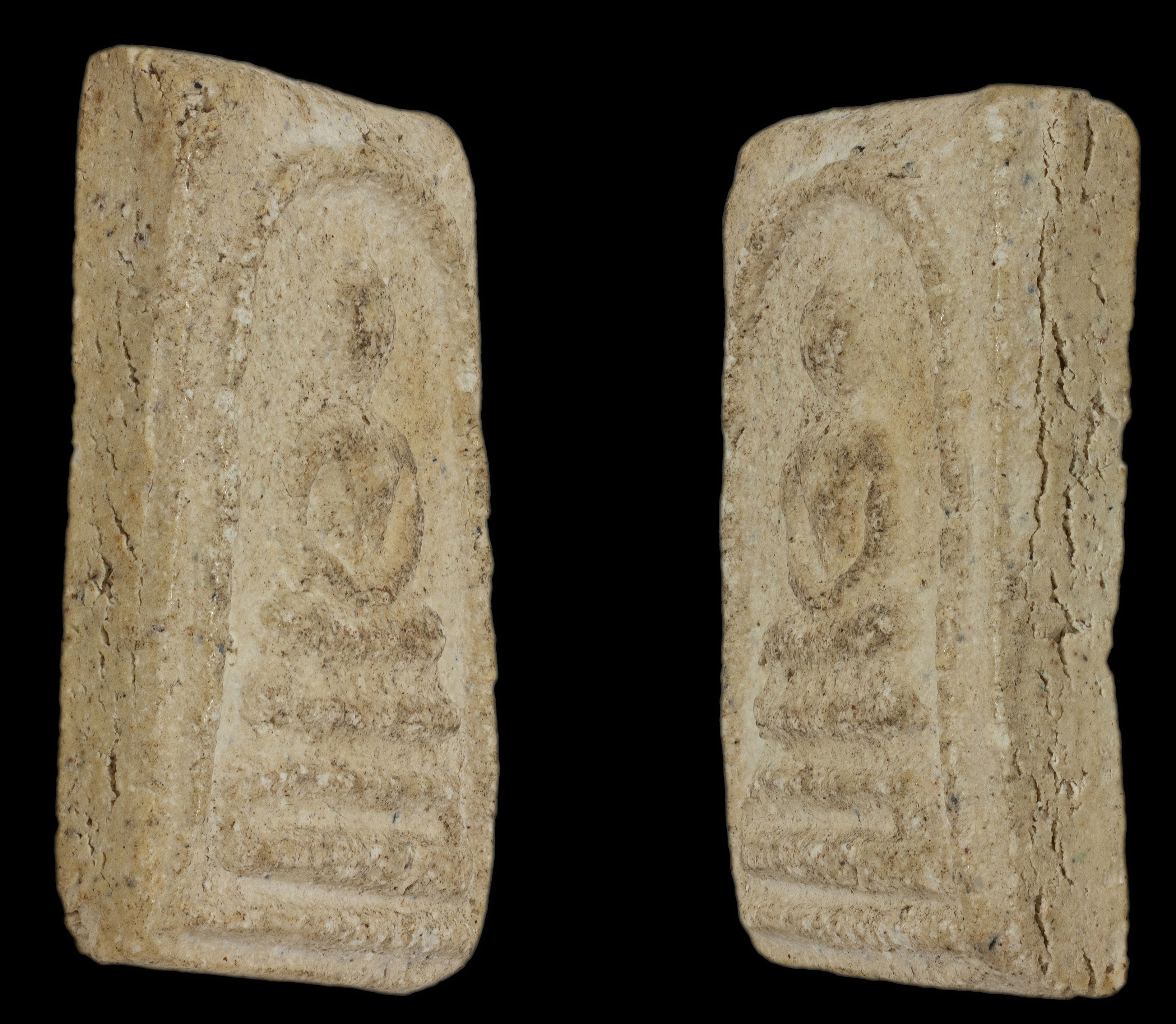 พระสมเด็จวัดประสาทบุญญาวาส พิมพ์คะแนน ตัดเฉียง ปี 2506