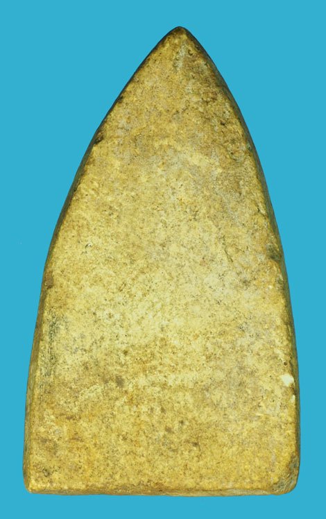 *40341 พระพิมพ์วัดสามปลื้ม พระครูสุพจน์ วัดสุทัศน์ กรุงเทพ ปี 2485 หลังเรียบ เนื้อผงน้ำมัน 9