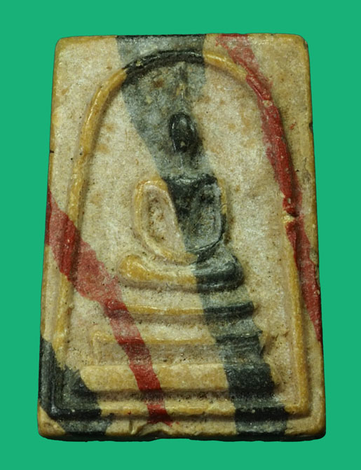 พระโชว์ ไม่ขาย *35234 พระสมเด็จคะแนนสายรุ้ง หลังยันต์ หลวงพ่อขอม ปี 2505 วัดไผ่โรงวัว สุพรรณบุรี (หลวงพ่อกวยปลุกเสก) 9