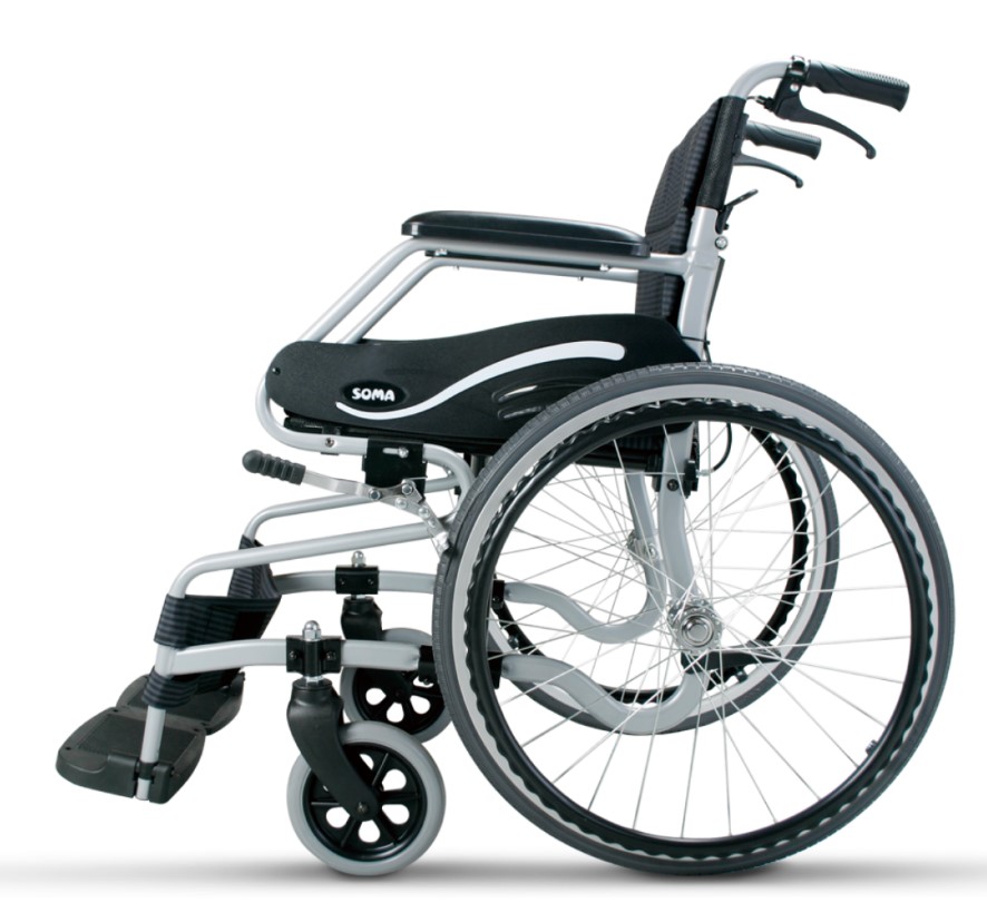 รถเข็นอลูมินัมอัลลอยด์ SM-150.3 F24 Wheelchair