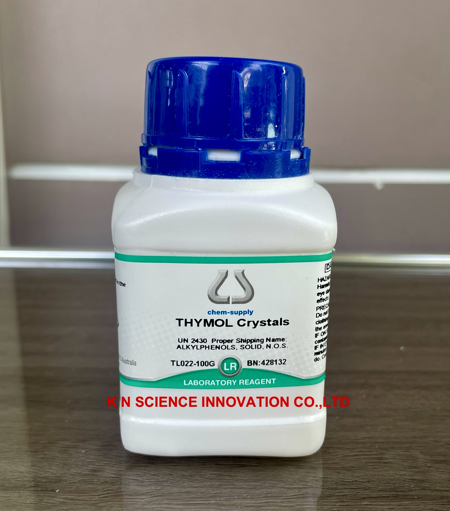 THYMOL, Lab ,Chemsupply ,100 GM TL022