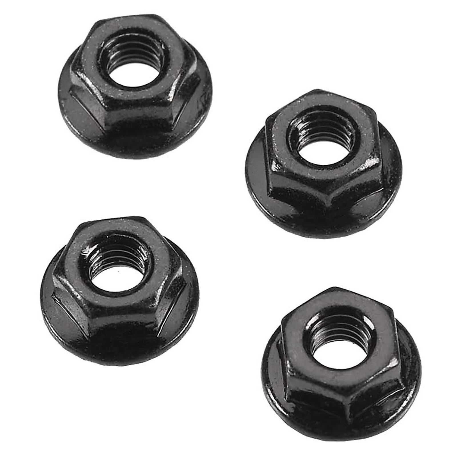 ARAC9750 (Ref. AR708003) Serrated Flange Wheel Nut 4mm (4)
