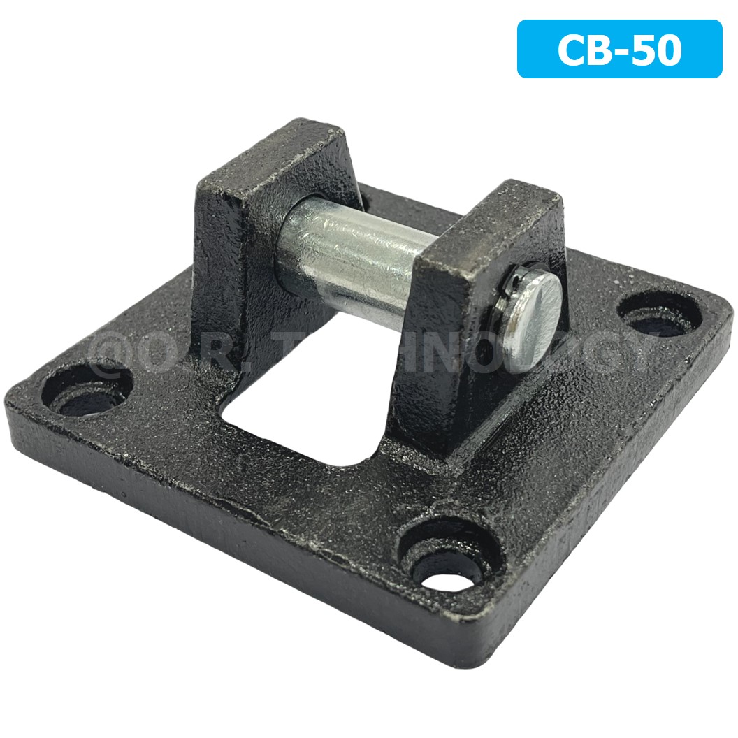 (1ชิ้น) CB-50 ตัวยึดกระบอกลม หูคู่ Support Air Cylinder สำหรับกระบอกลม SC50 ขายึดกระบอกลม ขายึด ตัวยึด ชนิดหูคู่ CB