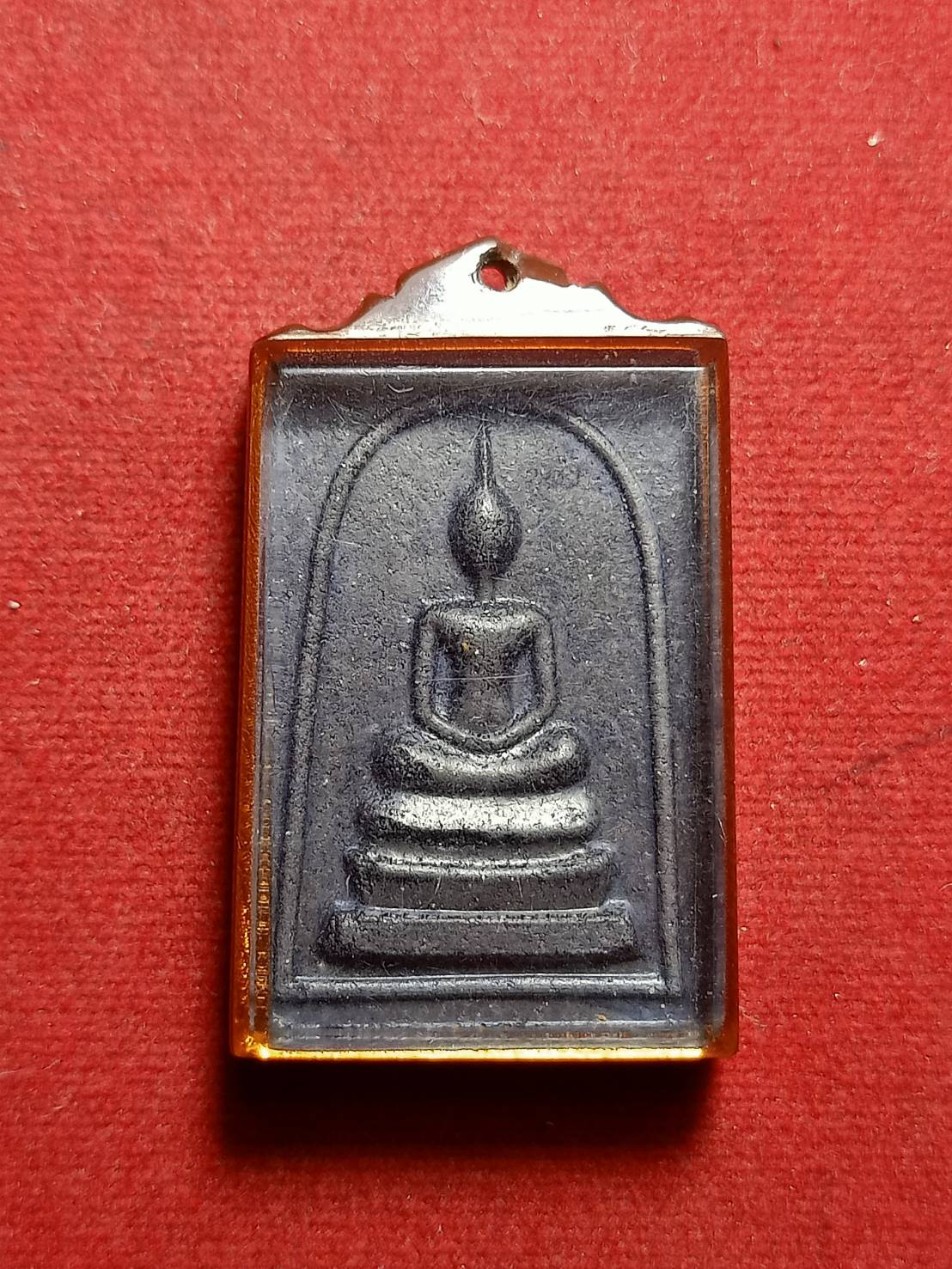 พระสมเด็จดิน 9 ประเทศ สำนักปู่สวรรค์ กรุงเทพ ปี 2516 (SKU-06328)