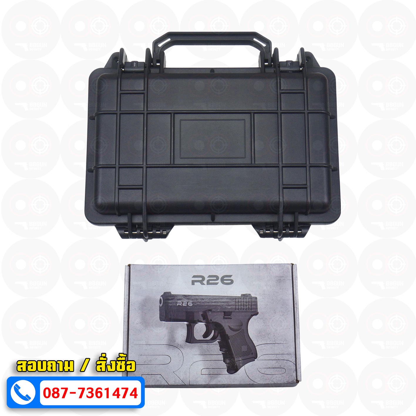 แบลงค์กัน RETAY Glock26 Gen4 Auto ( ได้ 2 แม๊กกาซีน ) BLANK GUN