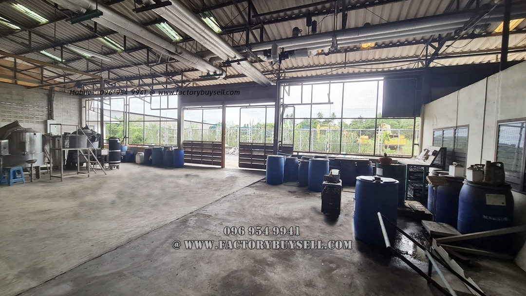 工厂出售,尺寸 10 莱,有许可证工厂 (Rg. 4), Krathum-Baen District, Samut-Sakhon ขายโรงงาน 10 ไร่ มีใบ รง.4 กระทุ่มแบน สมุทรสาคร