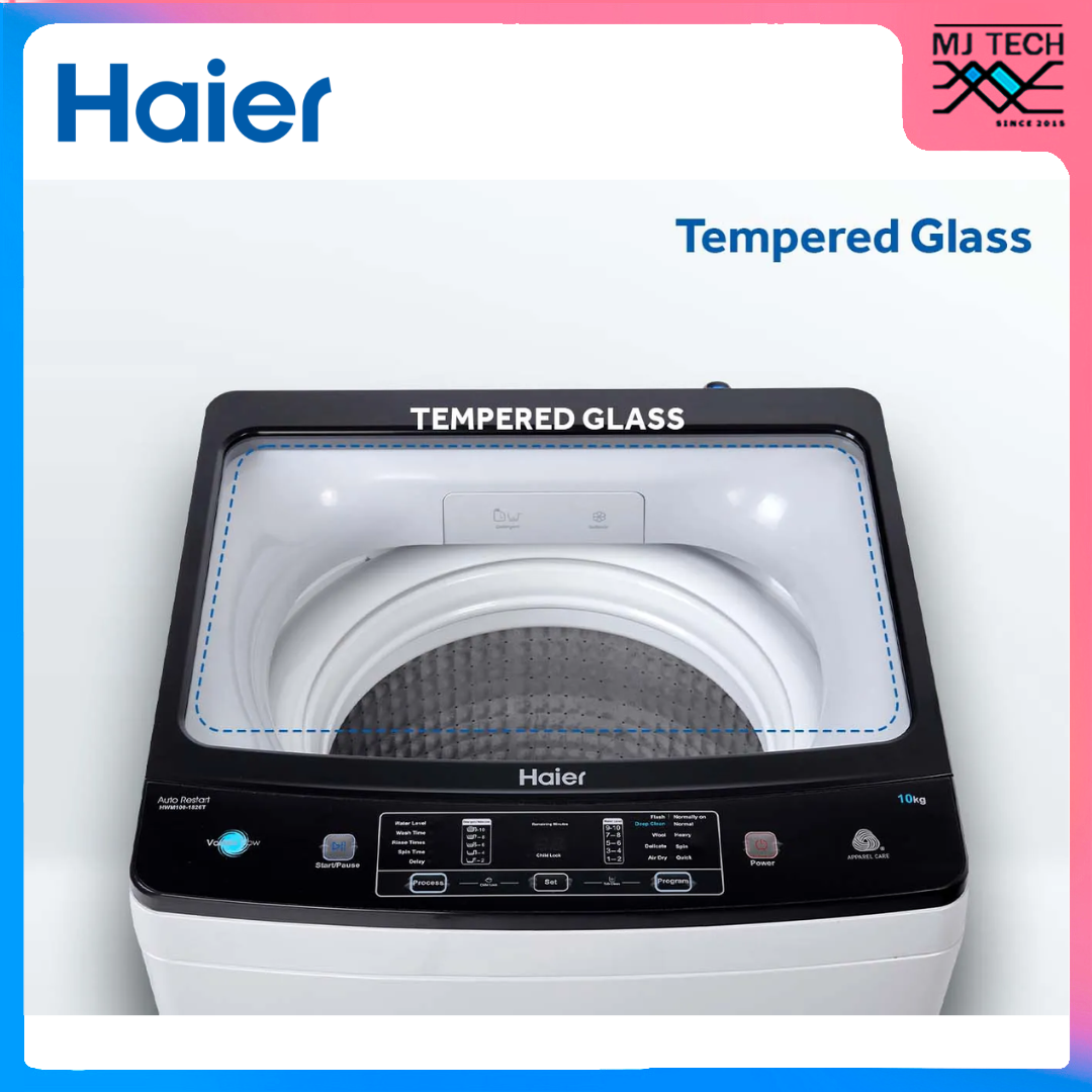 HAIER เครื่องซักผ้าฝาบน ขนาด 12 กก. รุ่น HWM120-1826T