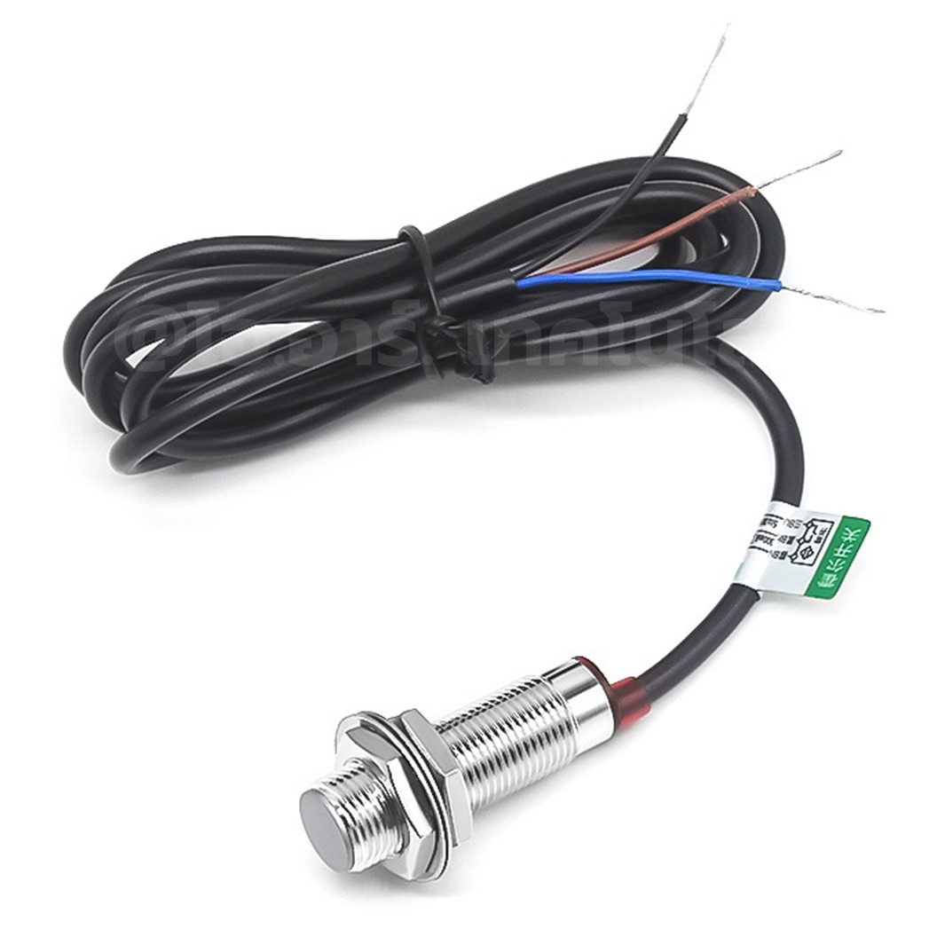 M12 เซนเซอร์ตรวจจับสนามแม่เหล็ก NJK-5002 ระยะตรวจจับ 10mm Hall sensor 3 wire NPN/PNP NO/NC 5-30VDC เซนเซอร์แม่เหล็ก เซ็นเซอร์ตรวจจับแม่เหล็ก