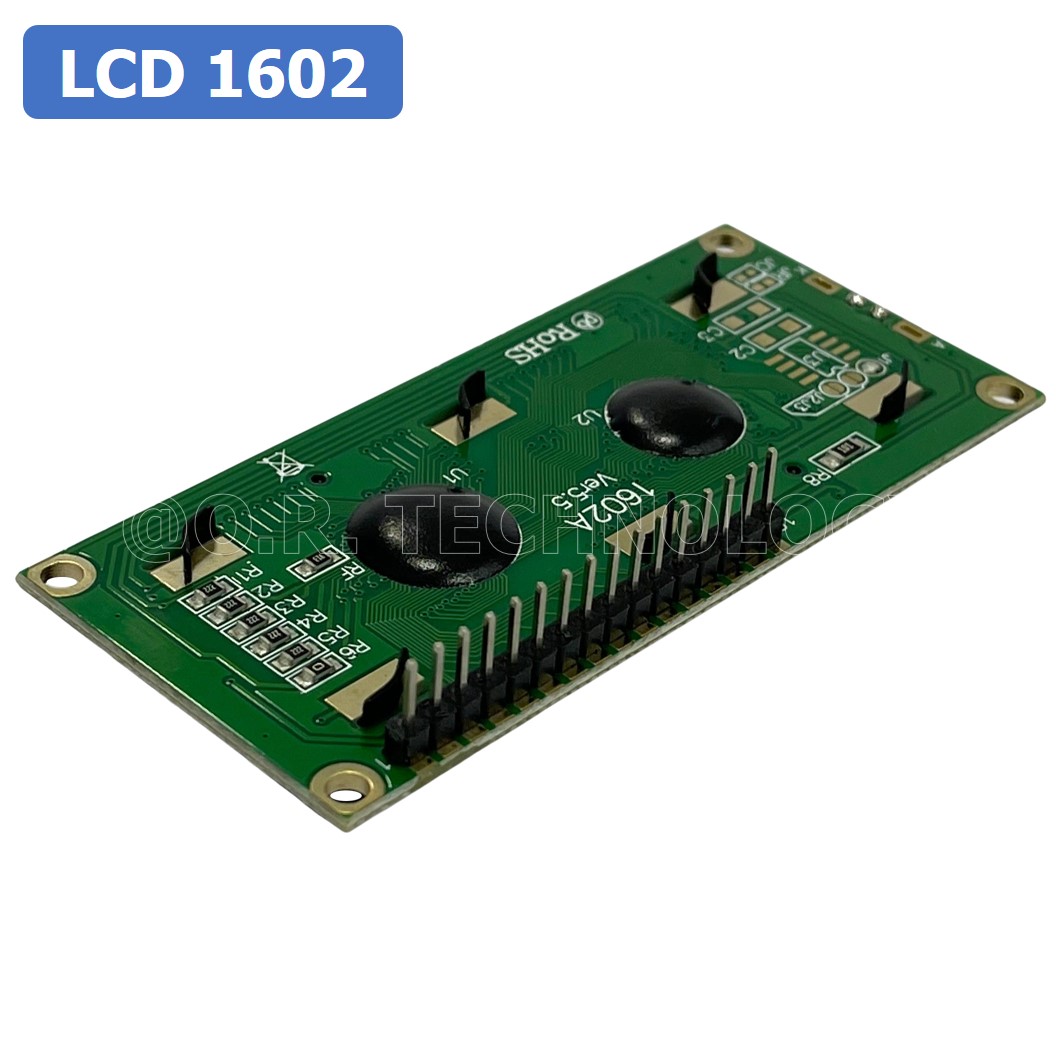 (1ชิ้น) AA346 โมดูลจอแสดงผล แบบบัดกรีขา LCD1602 Blue Backlight with Soldering จอแสดงผล หน้าจอ LCD Module