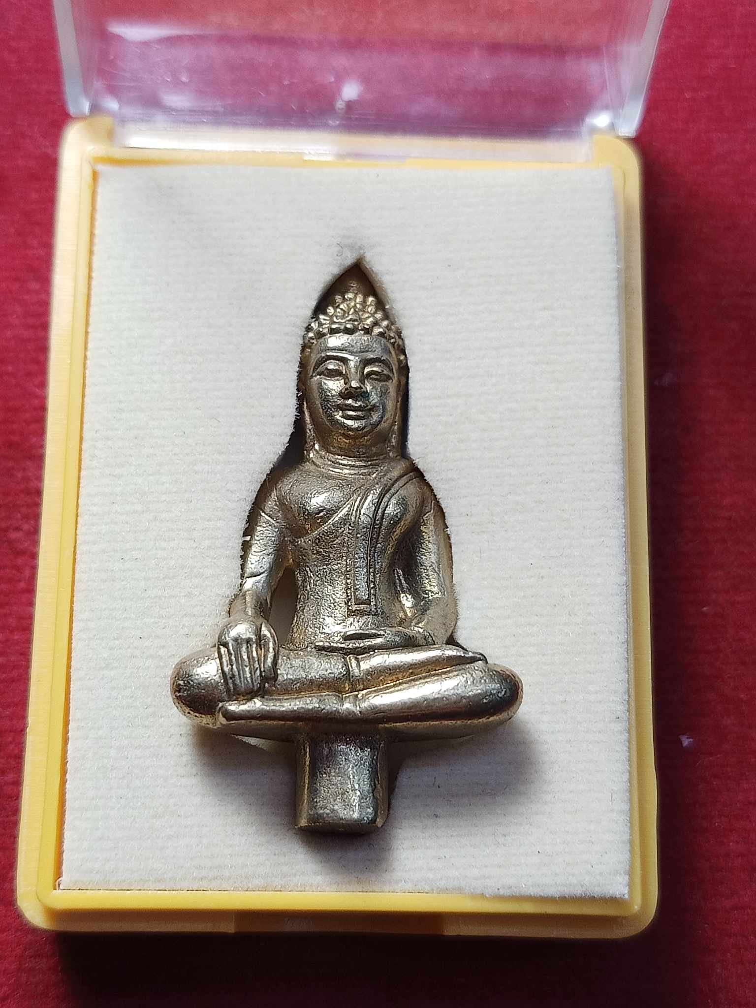 พระยอดธงมหาราช 80 พรรษา 5 ธันวา 2550 ธนาคารออมสินสร้าง พร้อมกล่อง (SKU-03051)