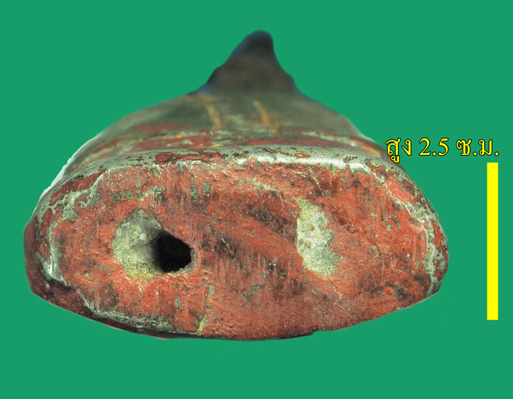 *33741 พระศิลปล้านช้าง เนื้อชินผสมตะกั่วพลวง เก่าๆ ขนาดตามภาพ 2