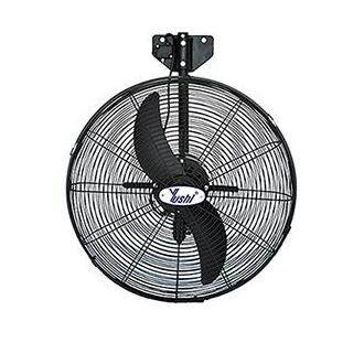 YUSHI พัดลมอุตสาหกรรมติดผนัง DF series ขนาด 24 นิ้ว รุ่น DF600-TW 24" (สีดำ)