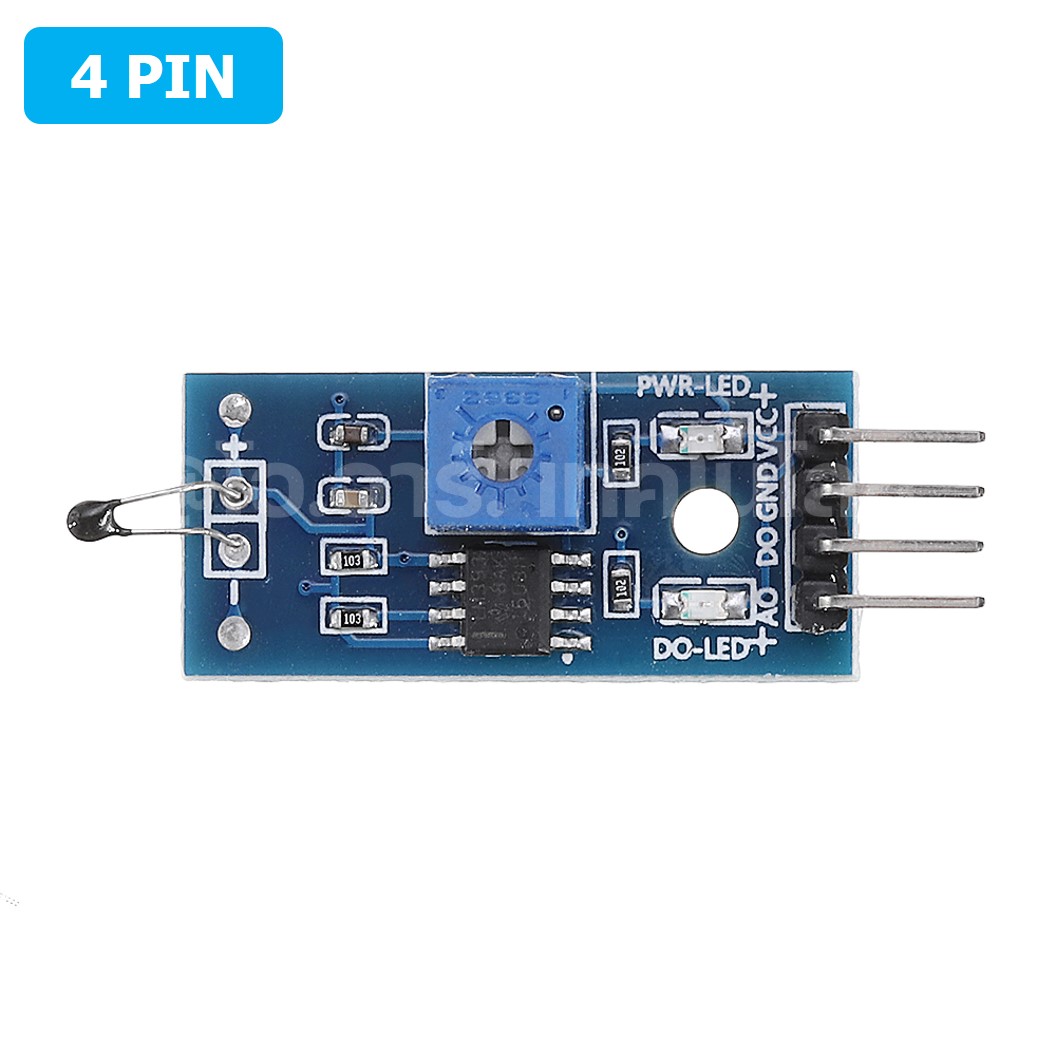 AB145 เซนเซอร์วัดอุณหภูมิ แบบ 4 pin Thermal Thermistor Temperature Sensor Module โมดูลตรวจจับอุณหภูมิ เซนเซอร์อุณหภูมิ