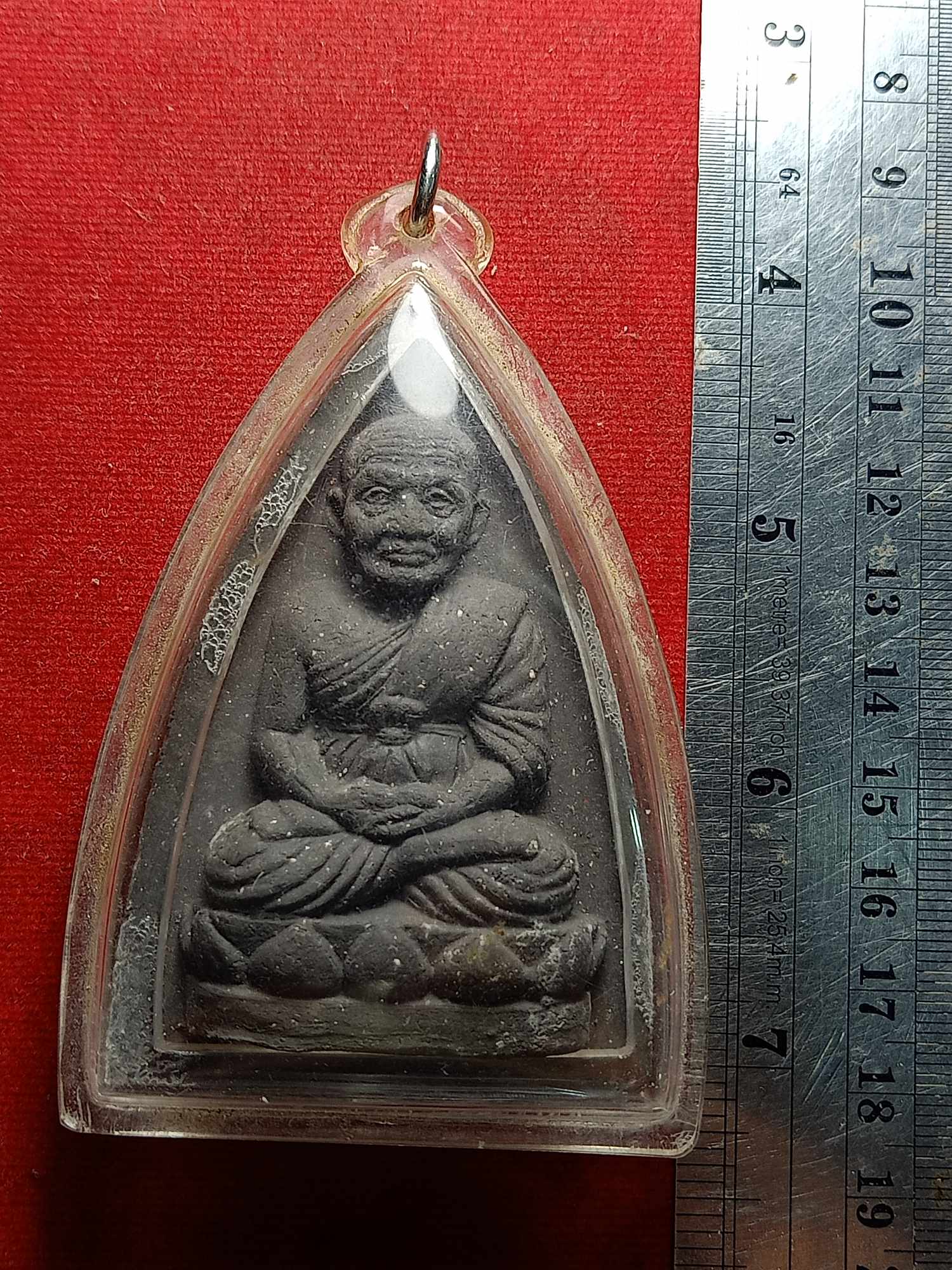 พระผงหลวปู่ทวด เหยียบน้ำทะเลจืด พิมพ์จัมโบ้ (SKU-04517)