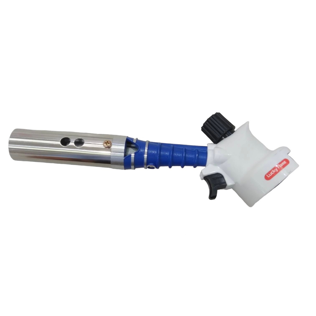 Lucky flame หัวพ่น ลัคกี้เฟลม รุ่น GT-203 หัวเบิร์น ใช้แก๊สกระป๋อง รุ่นใหม่ พร้อมกล่องใส่ พกพาสะดวก