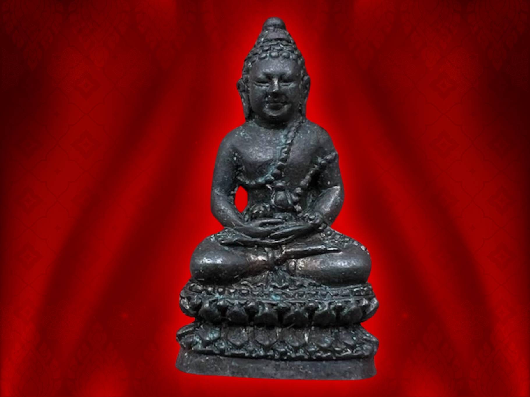 พระกริ่งโภคทรัพย์ เนื้อนวะโลหะ วัดบวรนิเวศวิหาร ปี 2535 กล่องเดิมๆ สมเด็จพระญาณสังวร สมเด็จพระสังฆราชเจ้า เสด็จเททองหน้าพระอุโบสถวัดบวรนิเวศวิหาร เมื่อวันที่ ๑๕ สิงหาคม ๒๕๓๕ ทรงอธิษฐานจิตจารแผ่นทอง ด้วยพระองค์เอง ณ วัดบวรนิเวศวิหาร กล่องครบถ้วน บูชาแล้ว ไ