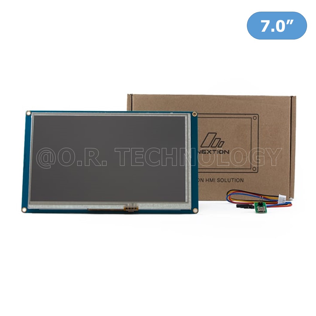 (1ชิ้น) AA298 จอแสดงผล แบบสัมผัส Nextion NX8048T070 ขนาด 7 นิ้ว Resistive Touch Screen Man-machine interface HMI kernel