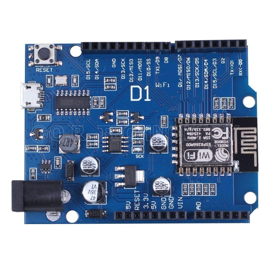 (1ชิ้น) AB111 บอร์ด WeMos D1 WiFi UNO Based ESP8266 Nodemcu Compatible IDE Arduino WiFi UNO Board