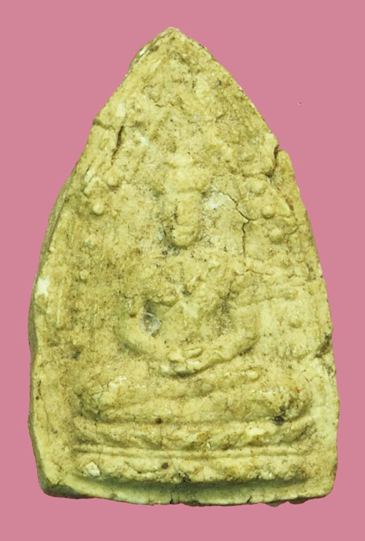 ขายแล้ว*37807 พระพุทโธข้างเม็ด หลวงปู่เฮี้ยง วัดอรัญญิกาวาส ชลบุรี 249X เนื้อผง 26