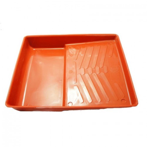 ถาดลูกกลิ้งทาสี ยี่ห้อ AOM เนื้อพลาสติกสีส้ม (ราคารวมแวท) อย่างดีลูกกลิ้ง ทาสี อะไหล่ลูกกลิ้ง ถาดสี ถาดลูกกลิ้งสี ถาดลูกกลิ้งทาสี