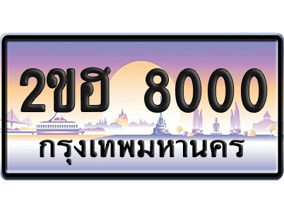 ทะเบียน 8000 ป้ายประมูล – 2ขฮ 8000 ป้ายกราฟฟิก (1)