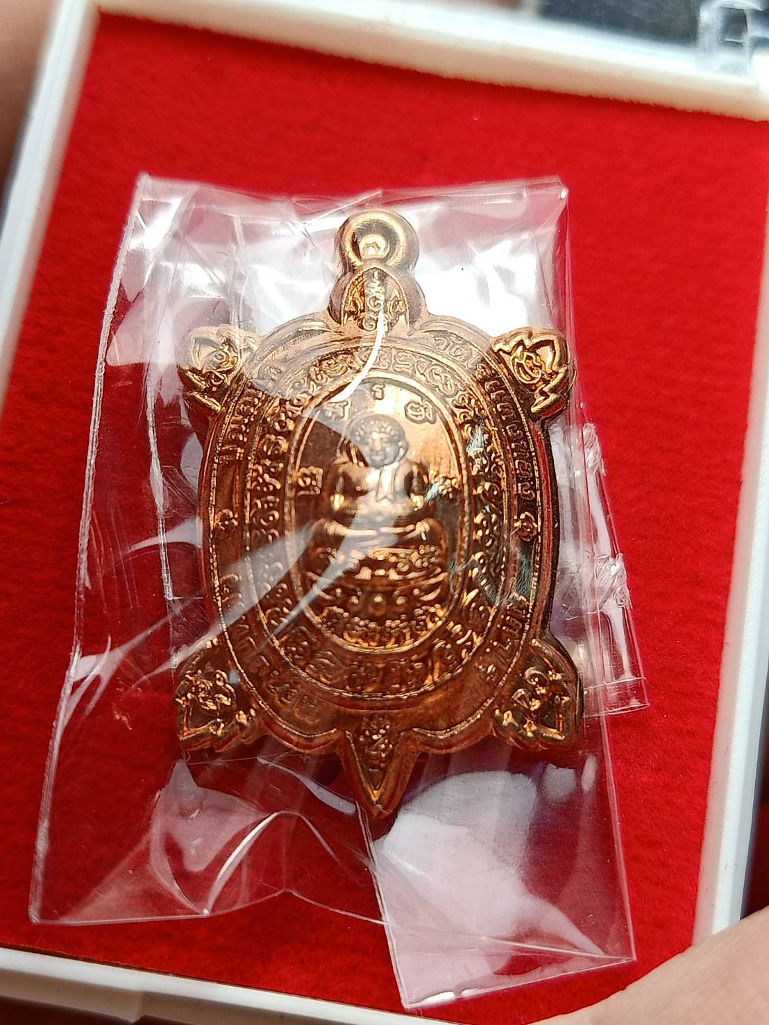 เต่าหลวงปู่หลิว รุ่นมีกำไร วัดไร่แตงทอง จ.นครปฐม ปี 2563 พร้อมกล่อง (SKU-10999)