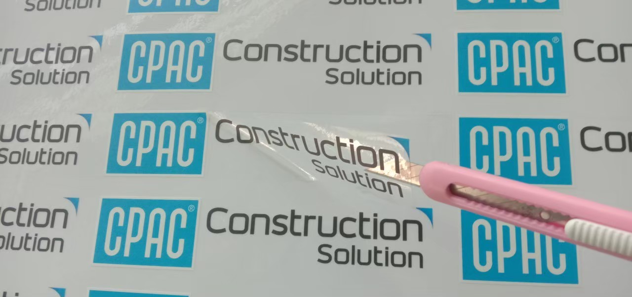 งานพิมพ์สติ๊กเกอร์ไดคัท