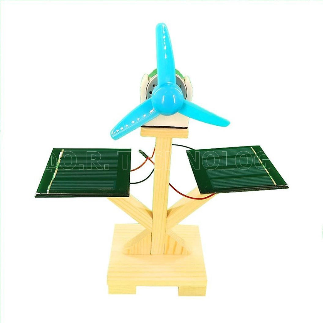 (1ชิ้น) NA510 ชุดประกอบไม้ กังหันลมโซล่าเซลล์ DIY Mini Solar Wooden Toy Cars Science Educational Toys (ไม่ต้องใช้ถ่าน) ชุดเรียนรู้ ชุดของเล่นกังหันลมพลังงานแสงอาทิตย์