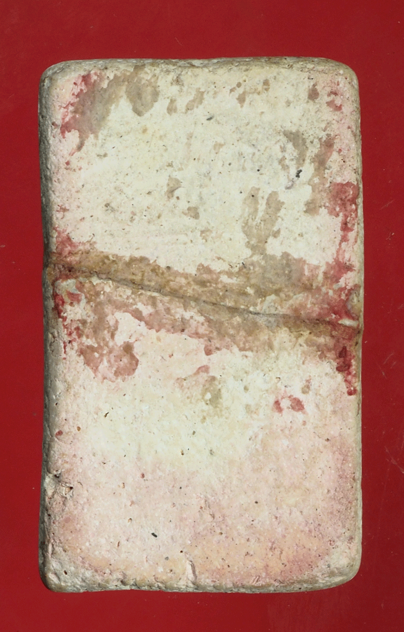 *27780 พระสมเด็จเนื้อผงเก่า ไม่ทราบที่ สภาพหักครึ่ง 9