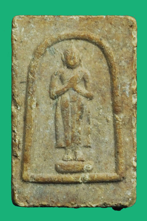 *37682 พระผงรูปเหมือนหลังพระประจำวัน หลวงพ่อพรหม วัดช่องแค นครสวรรค์ 40