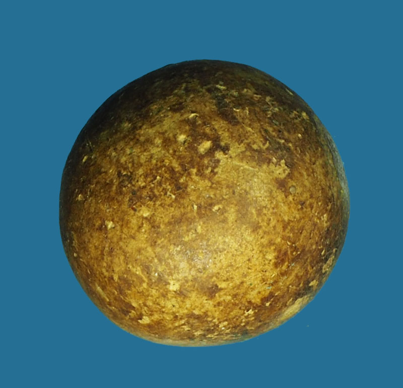 *30416 ลูกอมเนื้อผง เก่า ไม่ทราบที่ และปีสร้าง 3