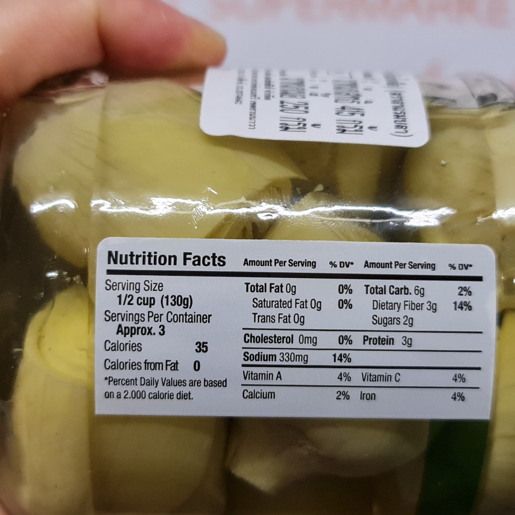 [EXP31/12/25]ลาแรมบา โฮลฮาร์ติโชกฮาร์ต ในน้ำเกลือ น้ำหนักสุทธิ 415 กรัม La Rambla Whole Artichoke Hearts in Brine 415 g.
