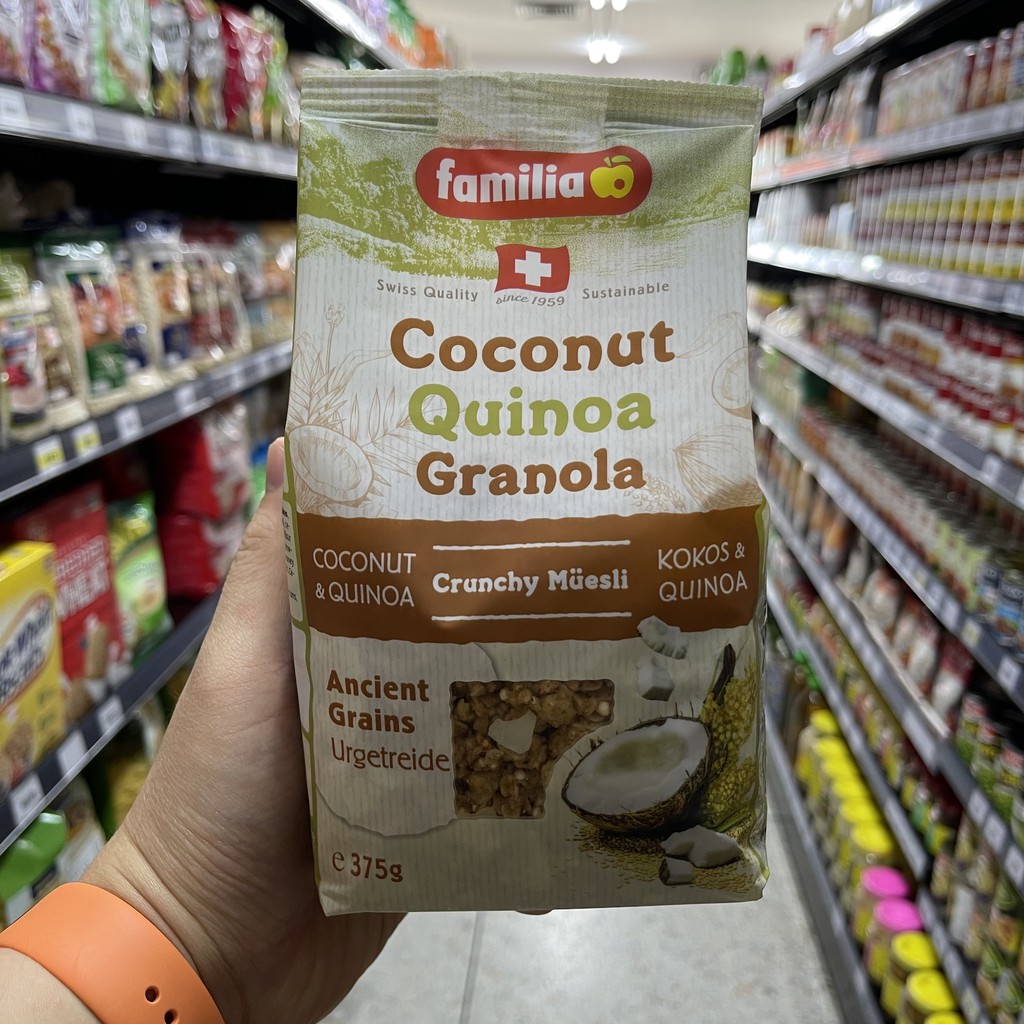 แฟมิเลีย กลาโนร่า 375 กรัม Familia Granola 375 g.