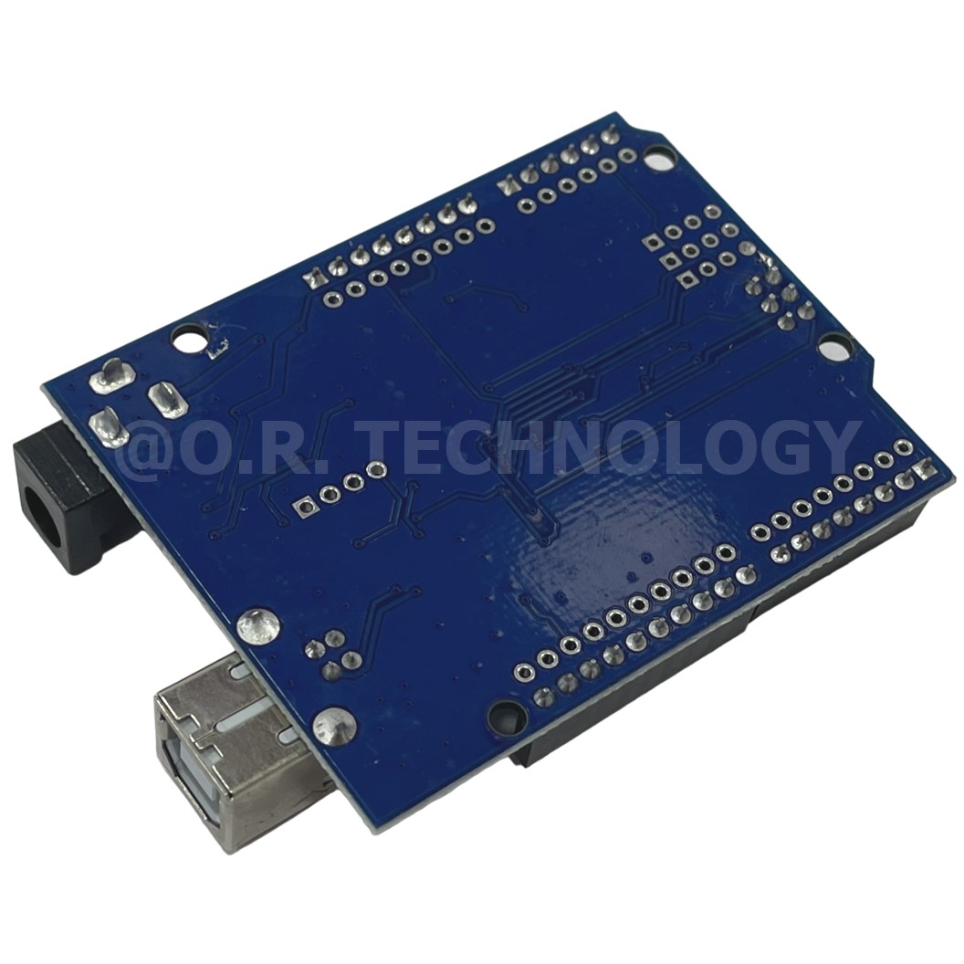 Arduino UNO R3 บอร์ดอาร์ดูโน่ UNO R3 SMD/DIP ATmega328 Arduino UNO R3 SMD Board แบบมีสาย USB / ไม่มีสาย / มีสายพร้อมเคส