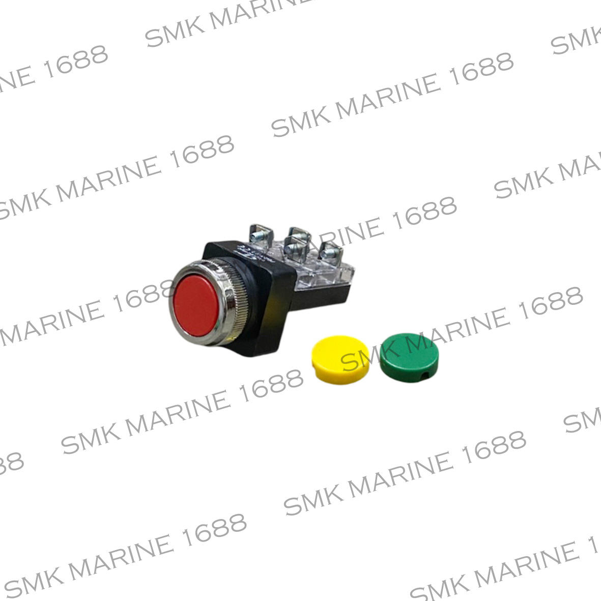 Push Botton Switch / สวิชท์ปุ่มกด 25mm. 3สี NO1/NC1