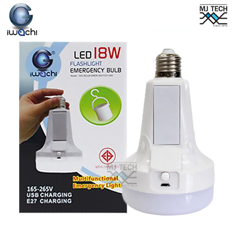 IWACHI Flashlight emergency bulb LED 18w หลอดไฟฉุกเฉิน (แสงขาว)