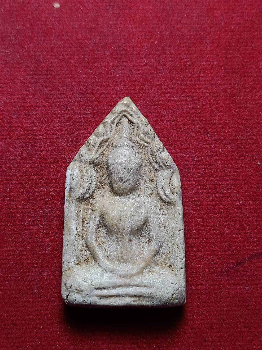 พระผงขุนแผน หลัง พ.ส. 1 ไม่ทราบที่ (SKU-05112)