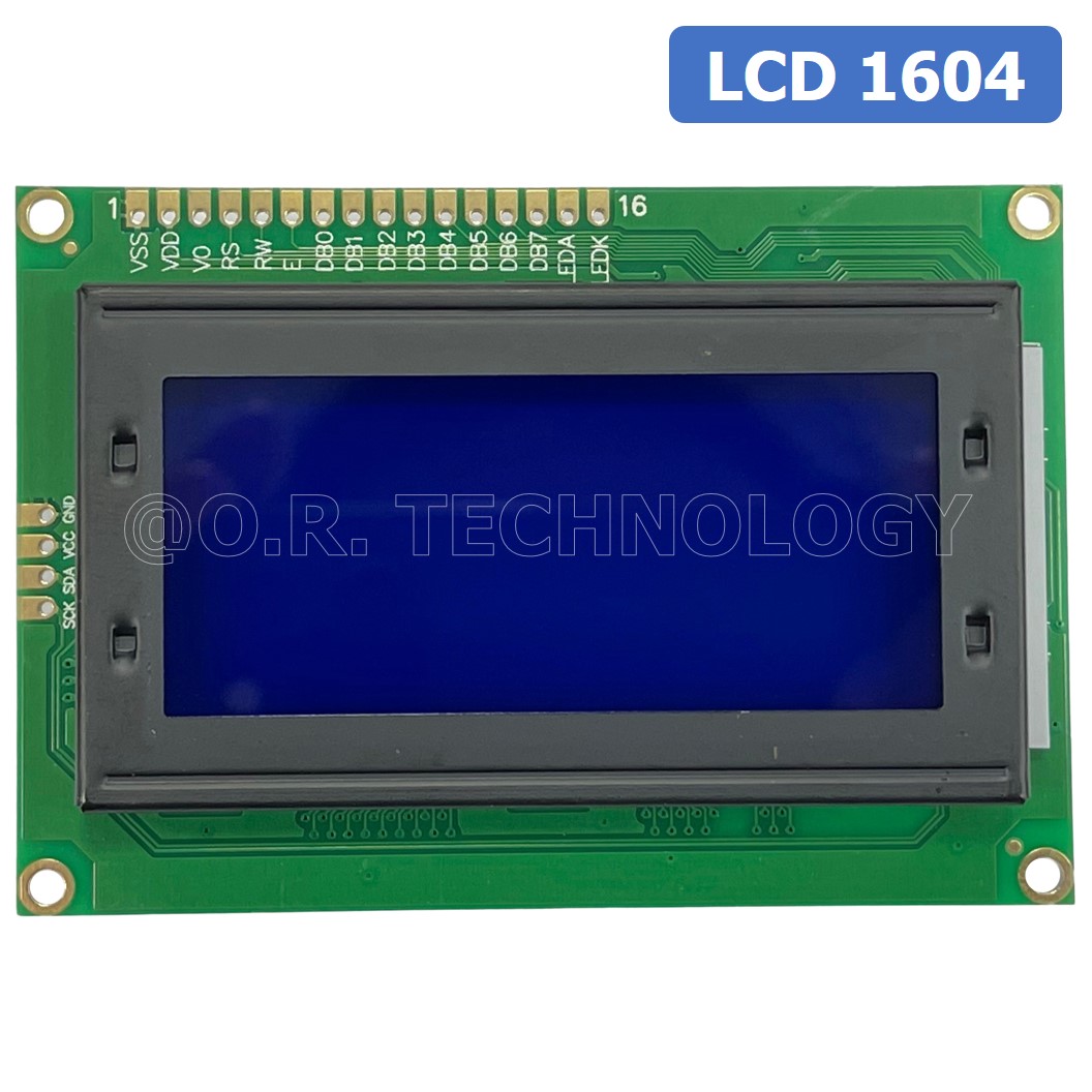 (1ชิ้น) NA020 โมดูลจอแสดงผล LCD1604 Blue Backlight จอแสดงผล หน้าจอ LCD Module