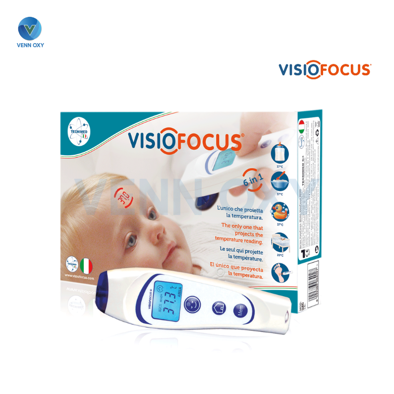 เครื่องวัดอุณหภูมิร่างกายอินฟราเรด รุ่น Visio Focus